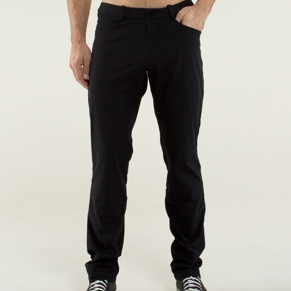Black Lululemon ABC Pants